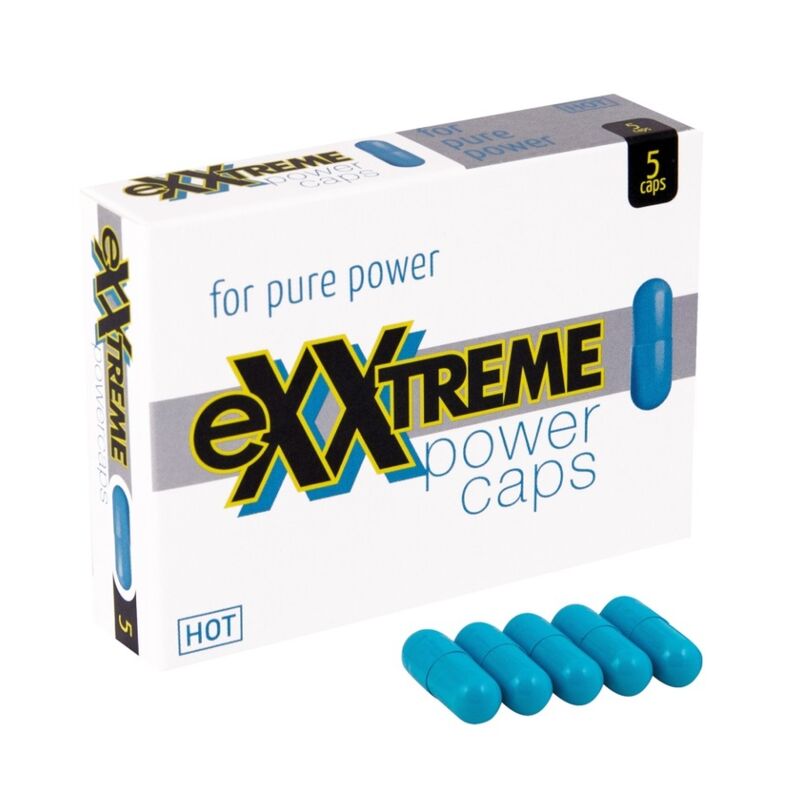 Comprar HOT Exxtreme Cápsulas Estimulantes 5 CPS – Fórmula Natural Para Bienestar Vitalizante-Noxtic
