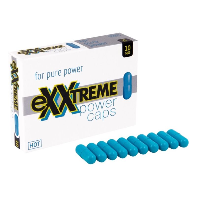 Comprar HOT EXXTREME Cápsulas Estimulantes 10 CPS – Mejora Natural Para Tu Placer Íntimo-Noxtic