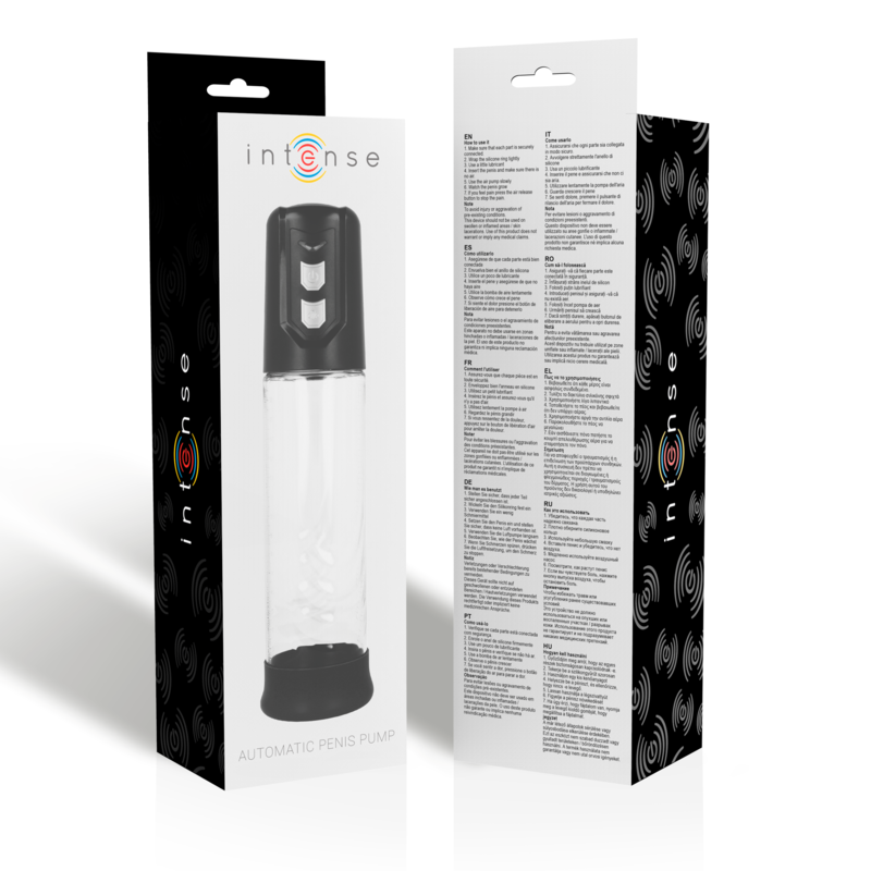 INTENSE Pump Bomba Automática – Diseño Innovador Para Placer Seguro y Efectivo