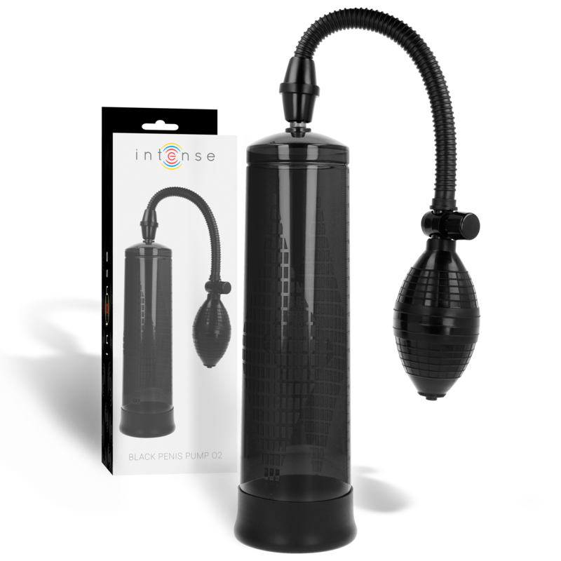 Comprar INTENSE Pump Bomba Negra 02 – Juguete Erótico Para Autoexploración Segura y Efectiva-Noxtic