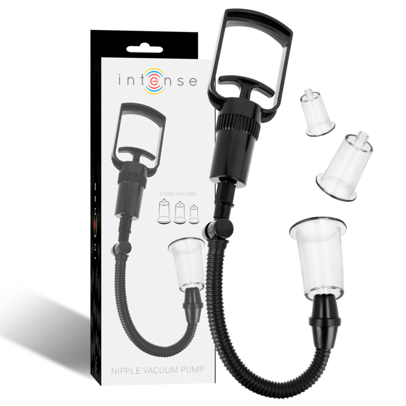 Comprar INTENSE Pump Bomba Pezones – Estimulador Sensorial Con Tres Copas Intercambiables-Noxtic