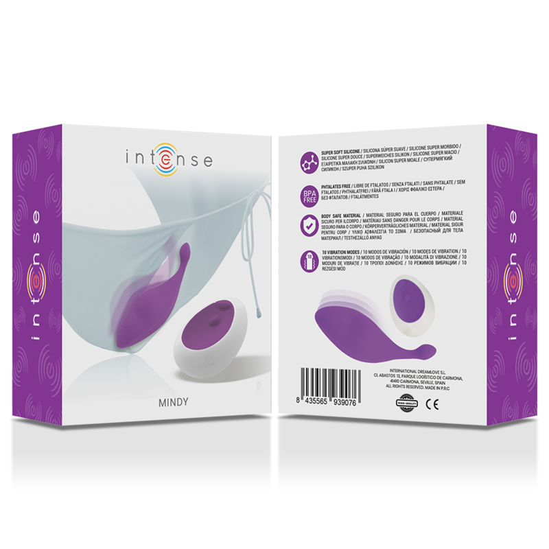 Comprar Intense Mindy Pantie Control Remoto Morado – Diseño Ergonómico Para Placer Discreto-Noxtic