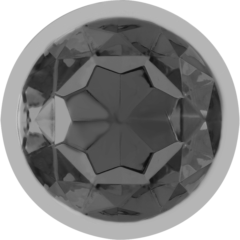 Comprar INTENSE Plug Anal Metal Con Cristal Negro Talla L – Diseño Glamuroso Para Una Experiencia Sensorial Única-Noxtic
