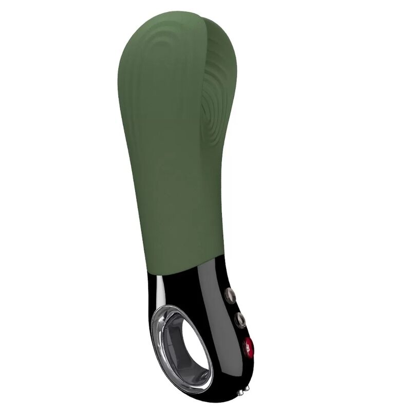 Comprar FUN FACTORY MANTA Masturbador Vibrador Verde Musgo Profundo Y Negro – Diseño Elegante Para Placer Masculino-Noxtic