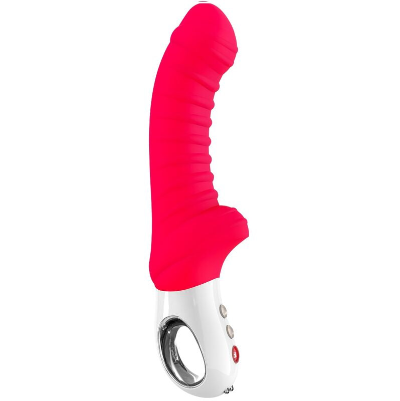 Comprar FUN FACTORY Tiger G5 Vibrador India Red – Vibrador Recargable Con Diseño Ergonómico Para Placer Personal-Noxtic