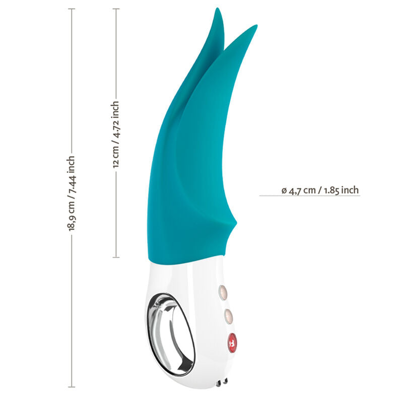 Comprar FUN FACTORY Volta G5 Vibrador Clitoral Petrol – Diseño Ergonómico Recargable Para Placer Sensual-Noxtic