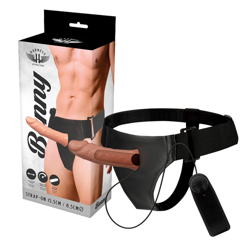 Comprar Harness Attraction Arnés Hueco Benny Con Vibrador – Juguete Sexual Innovador Para Parejas Con Diseño Confortable-Noxtic
