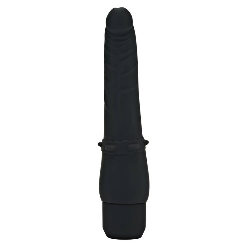 Comprar GET REAL Classic Smooth Negro – Vibrador De Silicona Médica Para Placer Confortable-Noxtic