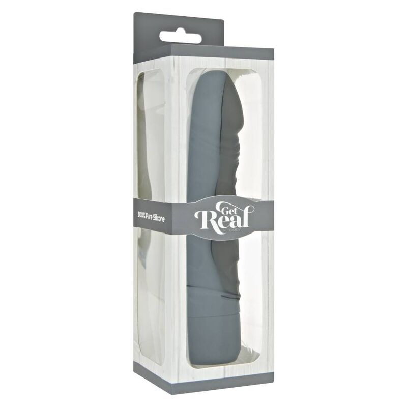 Comprar GET REAL Classic Original Vibrador Negro – Diseño Ergonómico Para Placer Confiable-Noxtic