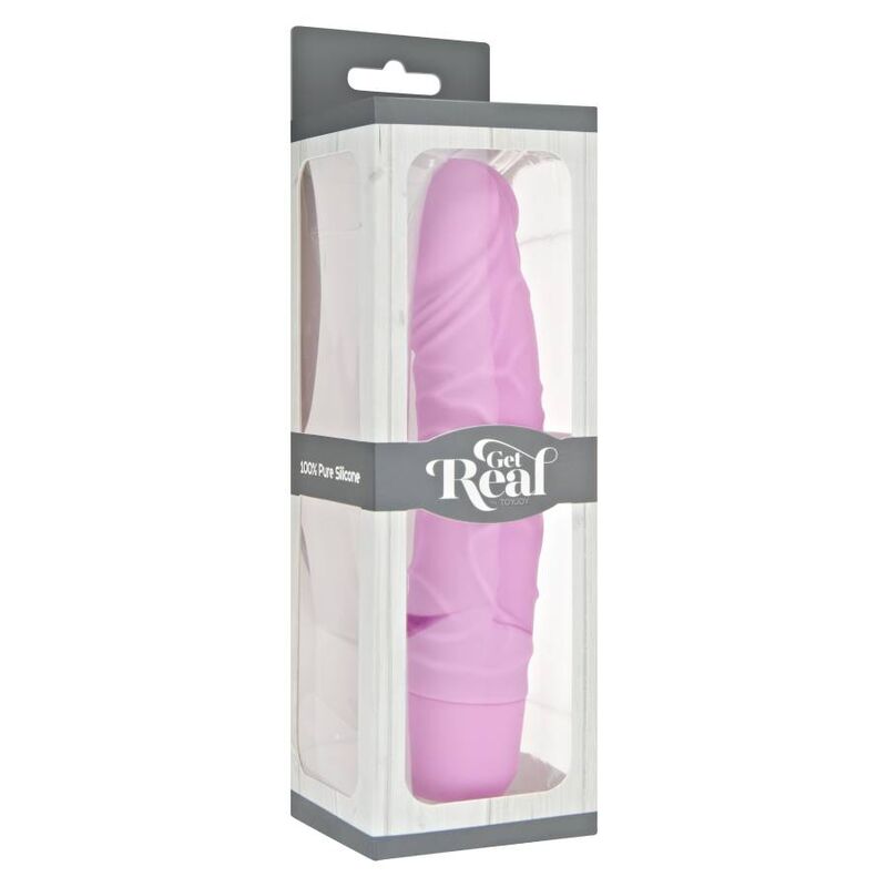 Comprar Get Real Vibrador Clásico Rosa – Diseño Ergonómico De Silicona Médica Para Comodidad Y Placer-Noxtic