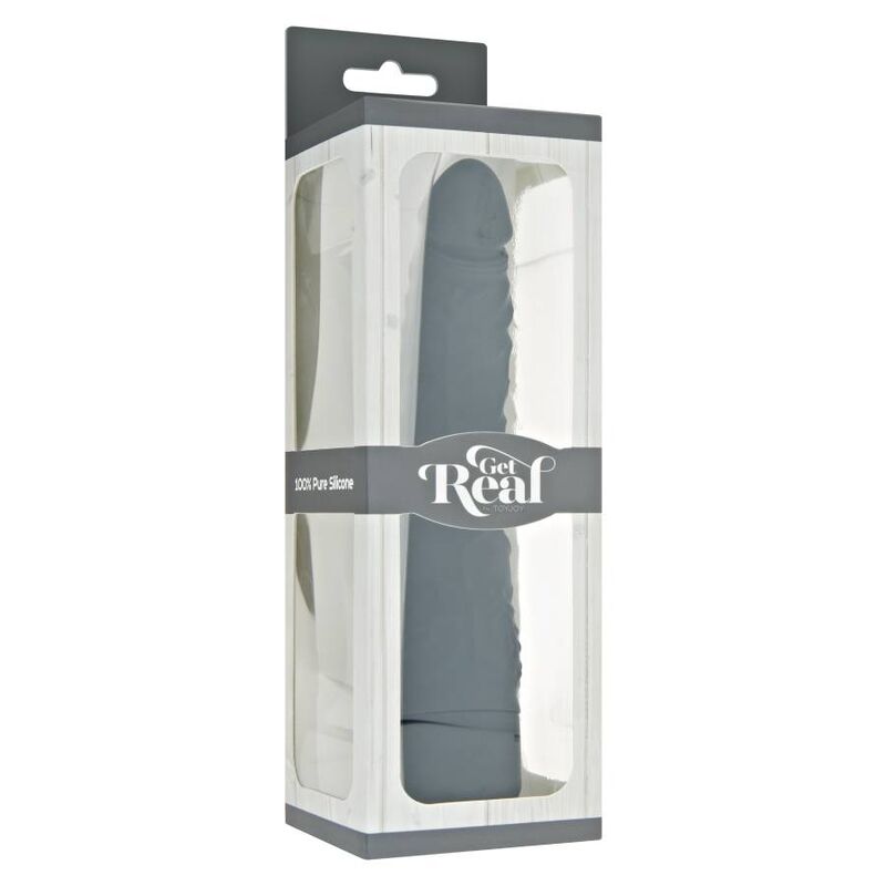 Comprar Get Real Classic Slim Vibrador Negro – Diseño Ergonómico Con Vibraciones Ajustables-Noxtic