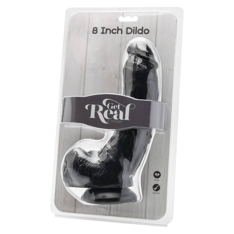 Comprar Get Real Dildo 20.5 Cm Negro – Diseño Realista Para Placer Intenso-Noxtic