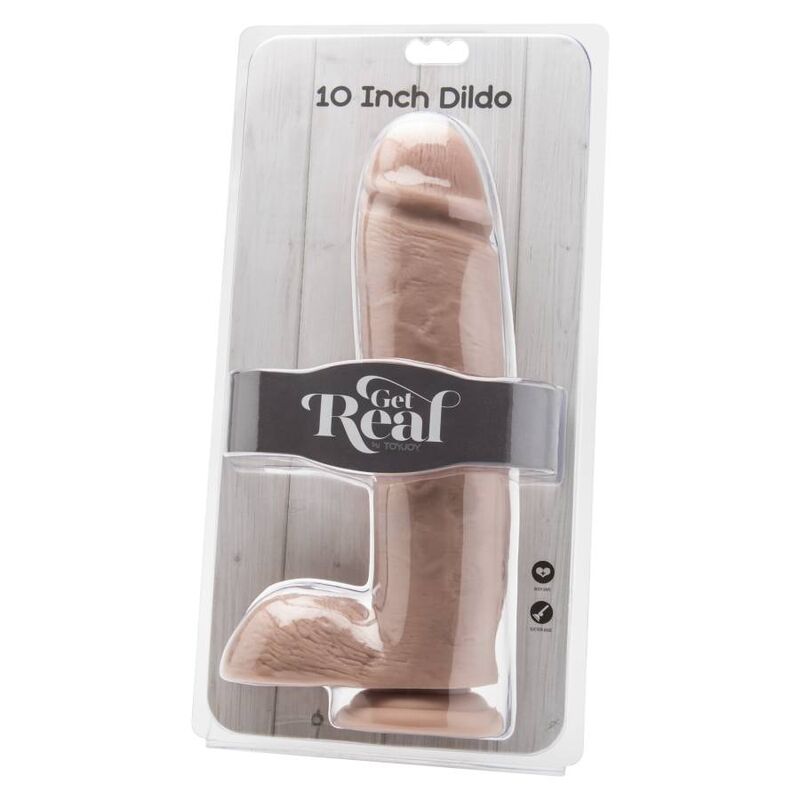 Comprar GET REAL Dildo 25.5 Cm Con Diseño Realista – Exploración Sensual Con Textura Natural-Noxtic