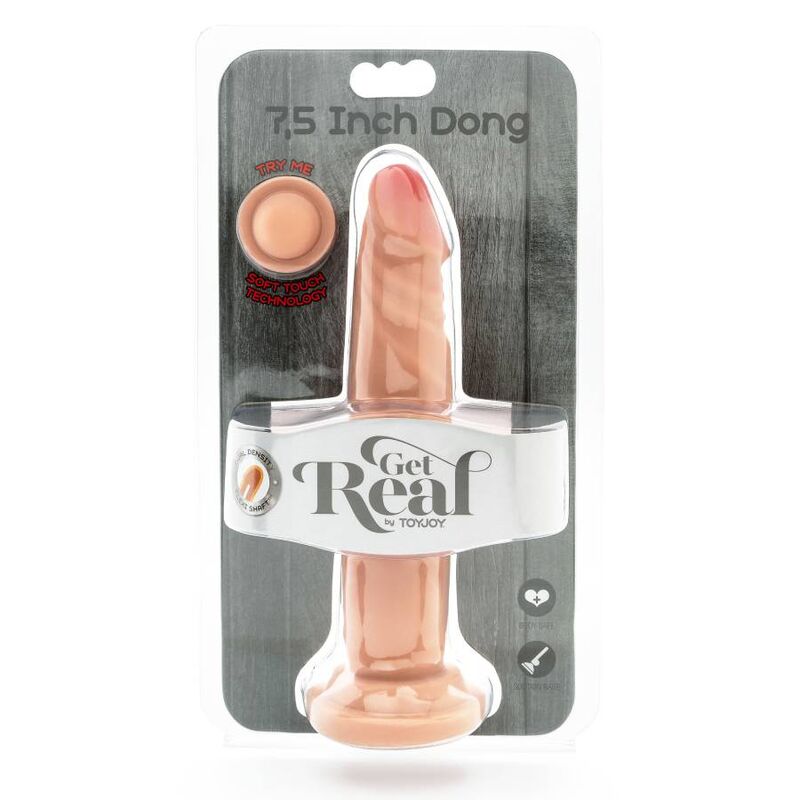 Comprar GET REAL Doble Densidad 19 Cm Natural – Juguete Erótico Con Diseño Realista Y Material De Alta Calidad-Noxtic