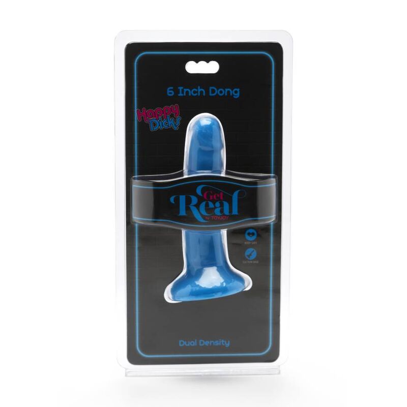 Comprar Get Real Happy Dicks Dong 12 Cm Azul – Juguete Erótico Con Diseño Realista Para Placer Auténtico-Noxtic