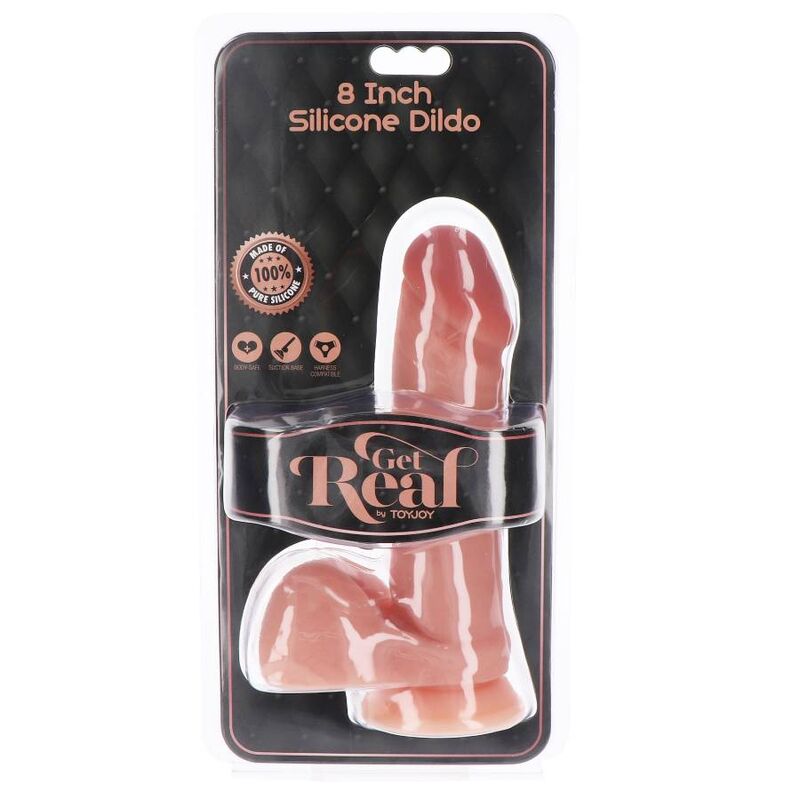 Comprar Get Real Dildo Silicona 20.5 Cm – Diseño Realista Para Placer Íntimo-Noxtic