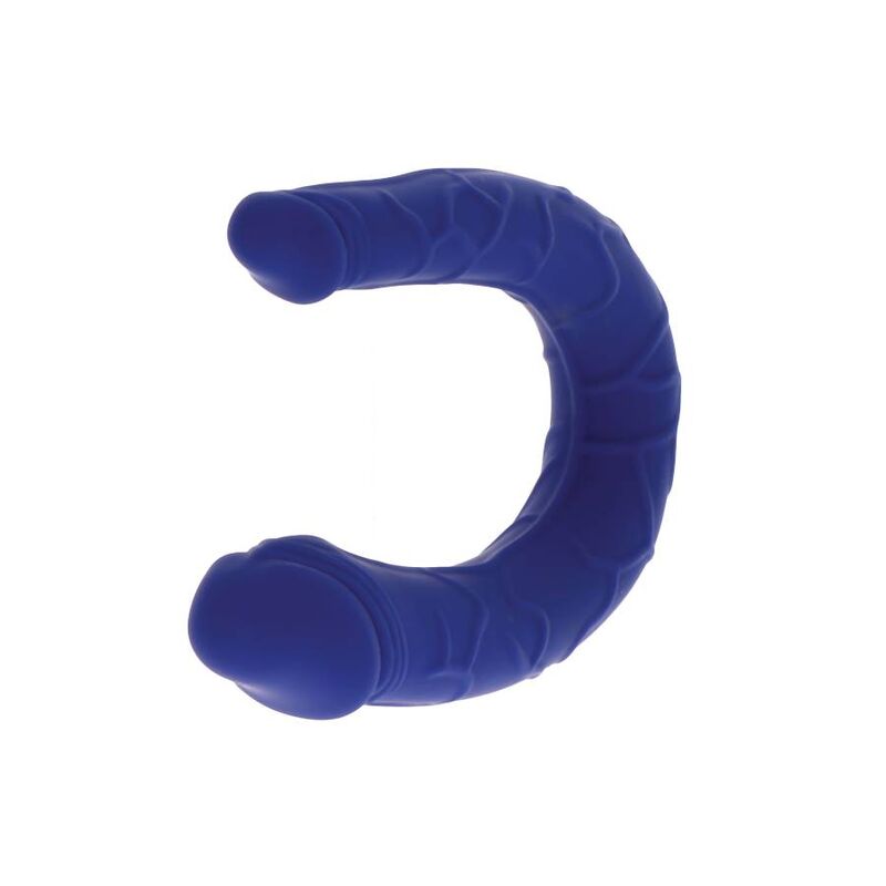 Comprar GET REAL Mini Double Dong Azul – Diseño Realista Para Duplicar La Diversión-Noxtic