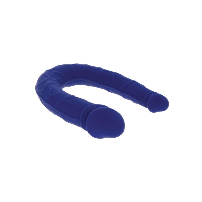 Comprar GET REAL Mini Double Dong Azul – Diseño Realista Para Duplicar La Diversión-Noxtic