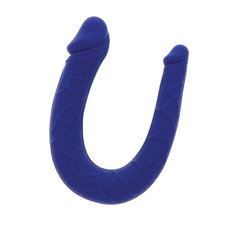 Comprar GET REAL Mini Double Dong Azul – Diseño Realista Para Duplicar La Diversión-Noxtic