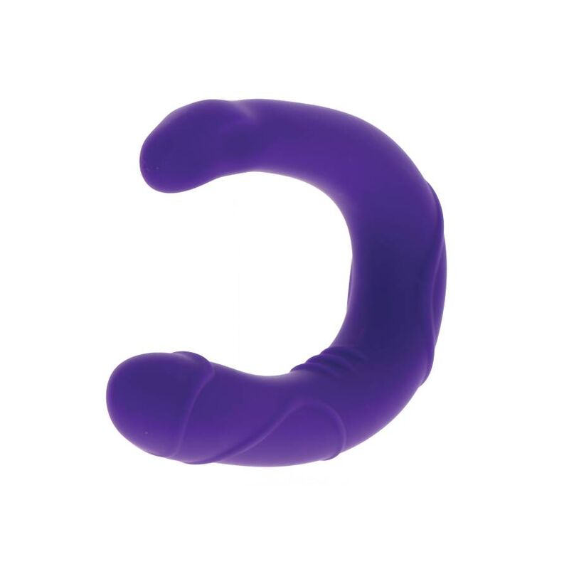 Comprar Get Real Vogue Mini Doble Dong Morado – Diseño Realista Para Placer Duplicado-Noxtic