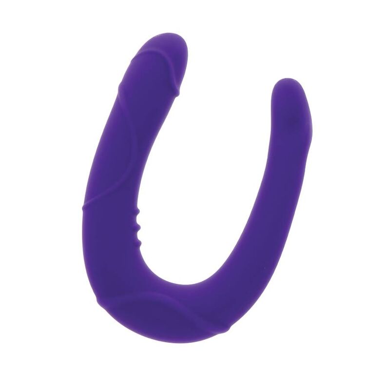 Comprar Get Real Vogue Mini Doble Dong Morado – Diseño Realista Para Placer Duplicado-Noxtic