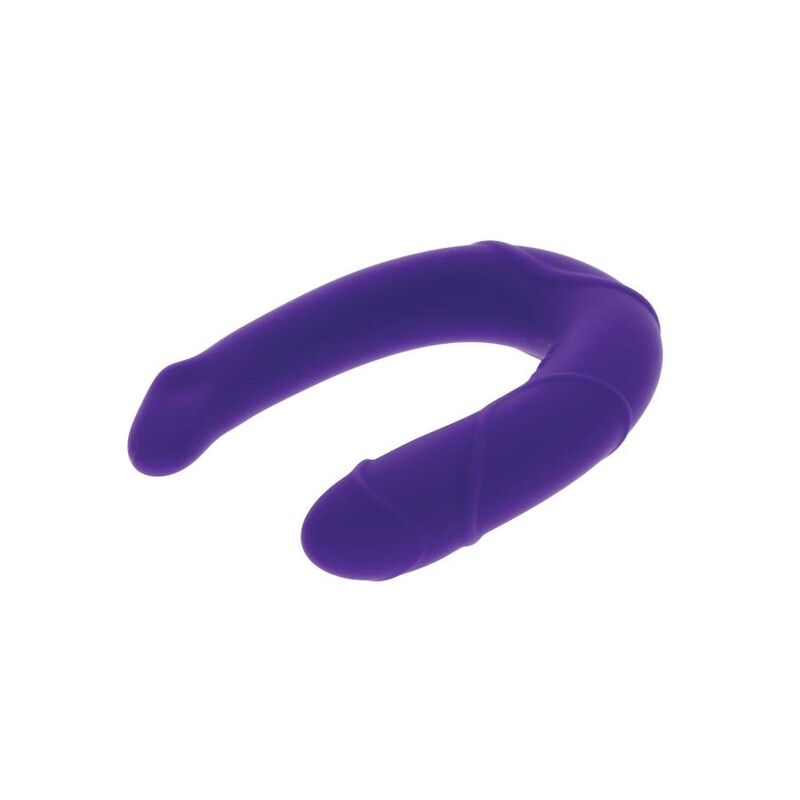 Comprar Get Real Vogue Mini Doble Dong Morado – Diseño Realista Para Placer Duplicado-Noxtic