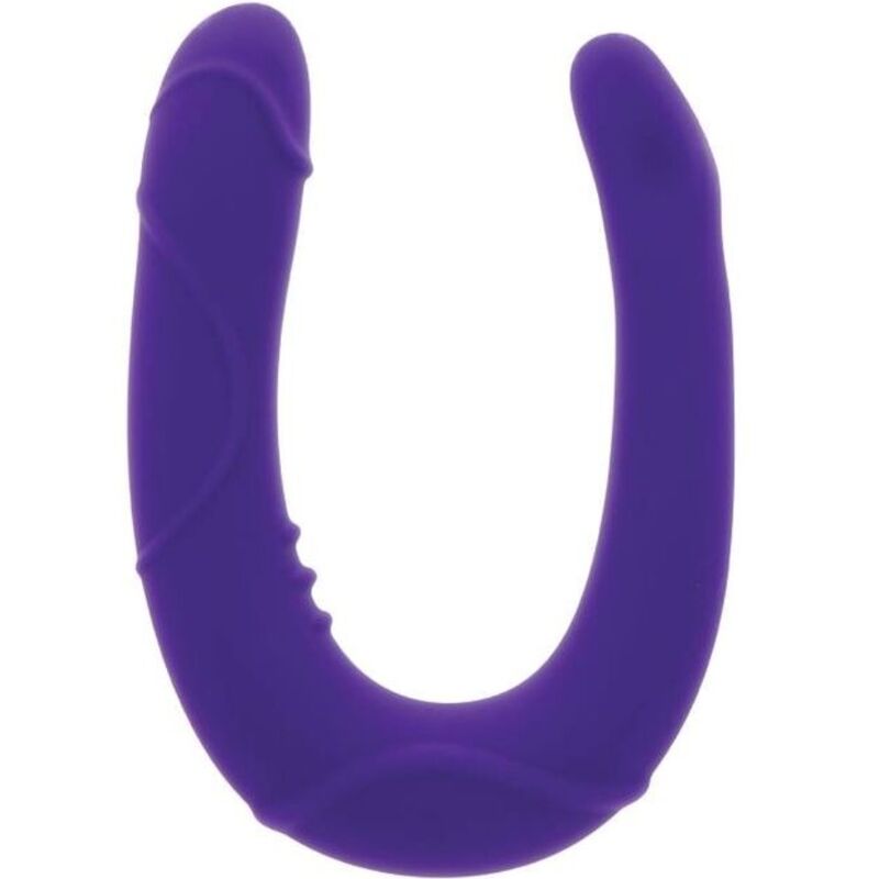 Comprar Get Real Vogue Mini Doble Dong Morado – Diseño Realista Para Placer Duplicado-Noxtic