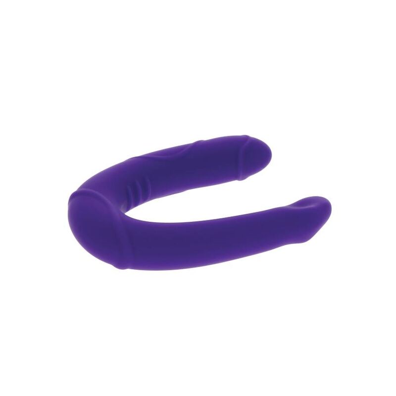 Comprar Get Real Vogue Mini Doble Dong Morado – Diseño Realista Para Placer Duplicado-Noxtic