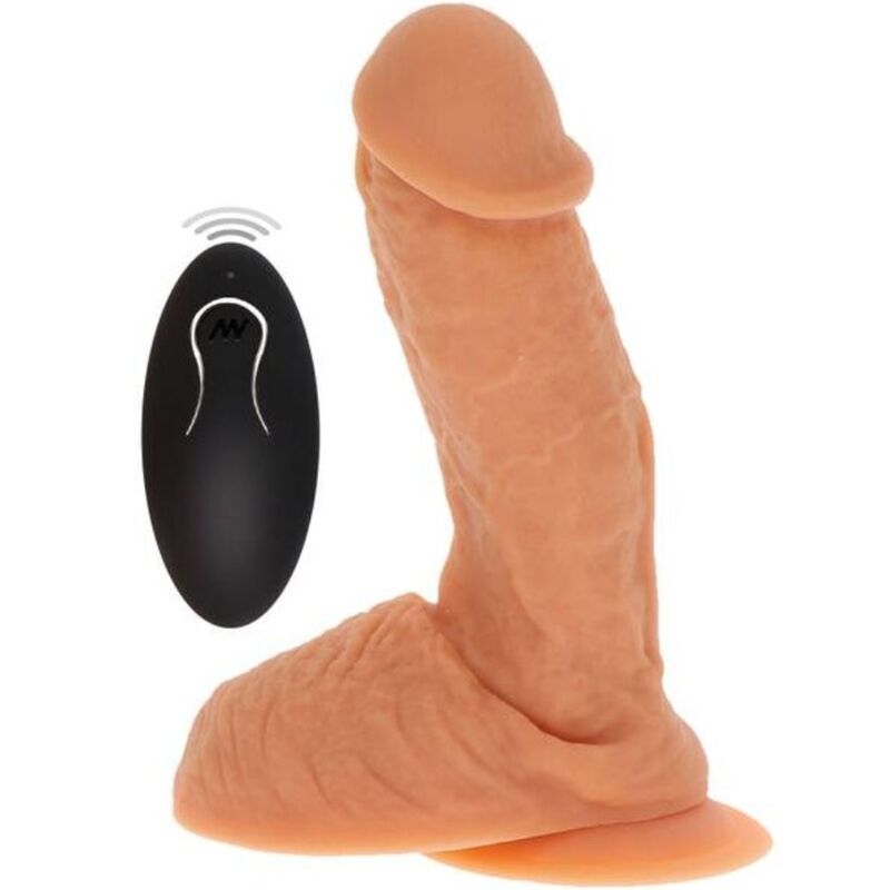Comprar Get Real Dildo Vibrador Silicona Natural – Realismo Con Base Ventosa Para Estimulación Profunda-Noxtic