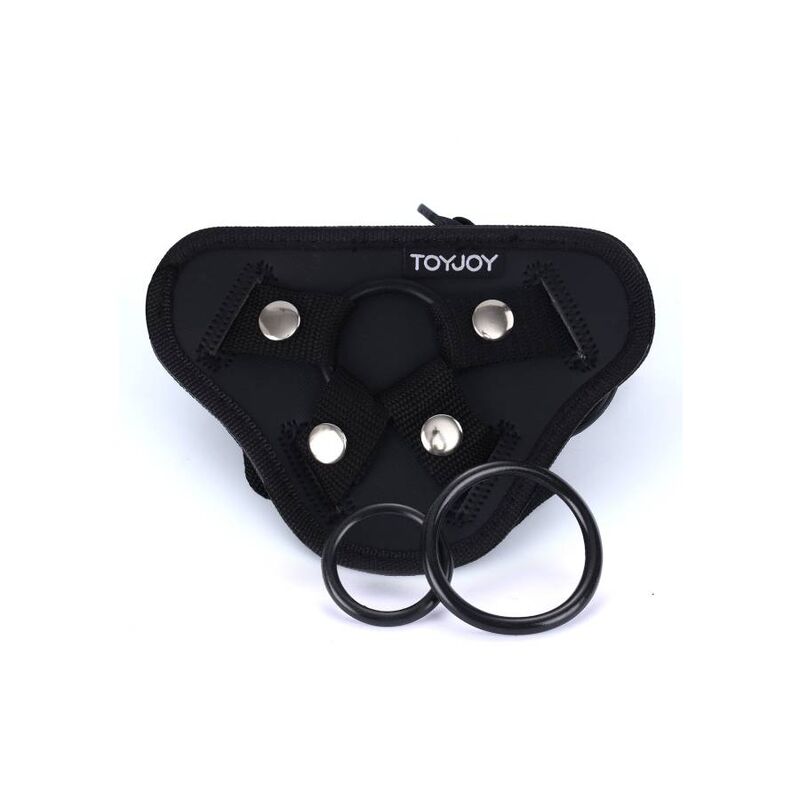 Comprar Get Real Arnés Negro – Ajuste Cómodo Con Cojín Delantero Acolchado-Noxtic
