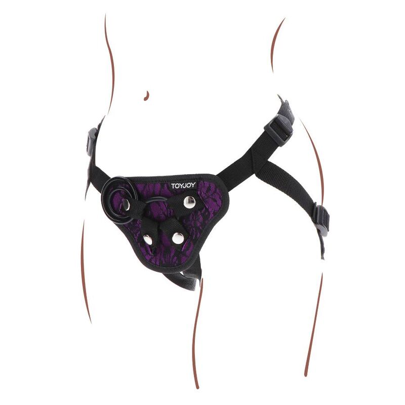 Comprar GET REAL Arnés De Cinta Morado – Ajuste Cómodo Con Cojín Delantero Acolchado-Noxtic