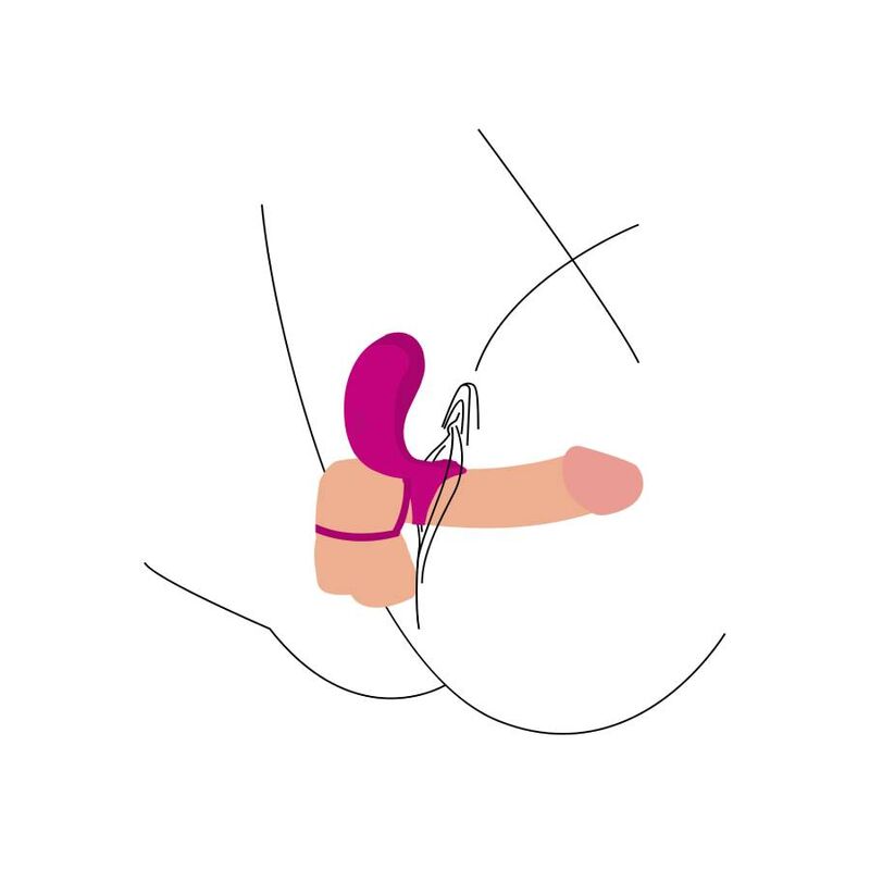 Comprar XOCOON Anillo Vibrador Fucsia – Estimulador Con Sensaciones Emocionantes Para Parejas-Noxtic