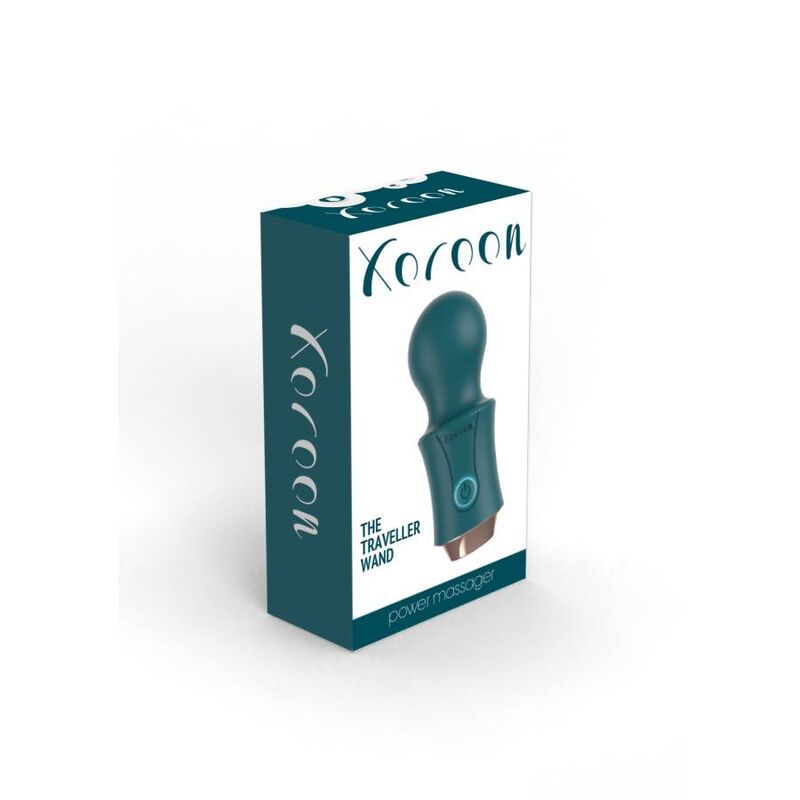 Comprar XOCOON The Traveller Wand Verde – Masajeador Recargable Con Vibraciones Profundas y Comodidad Superior-Noxtic