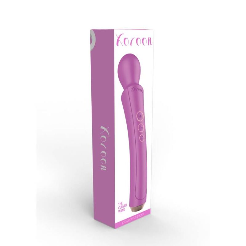 Comprar XOCOON Varita Curva Fucsia – Vibrador Recargable Con Diseño Ergonómico-Noxtic