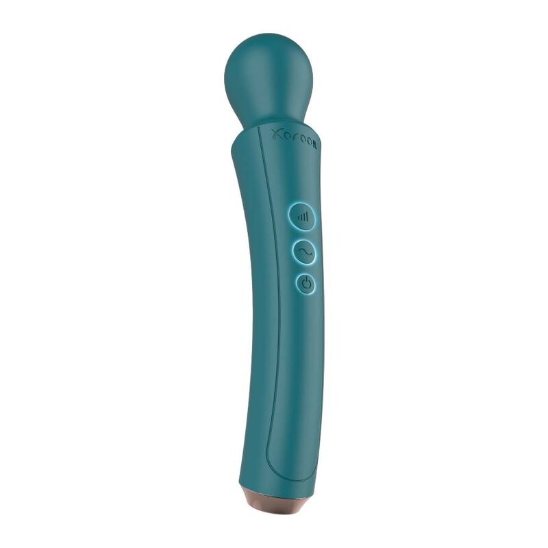 Comprar XOCOON The Curved Wand Verde – Vibrador Recargable Con Diseño Ergonómico Para Placer Personal-Noxtic