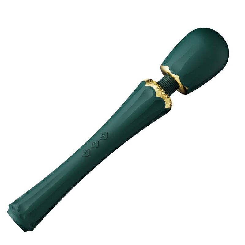 Comprar ZALO Kyro Wand Verde – Masajeador Elegante Con Diseño Inspirado En Faraones-Noxtic