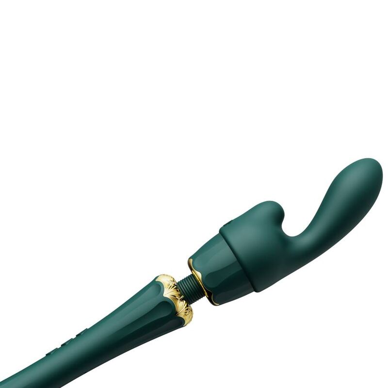 Comprar ZALO Kyro Wand Verde – Masajeador Elegante Con Diseño Inspirado En Faraones-Noxtic