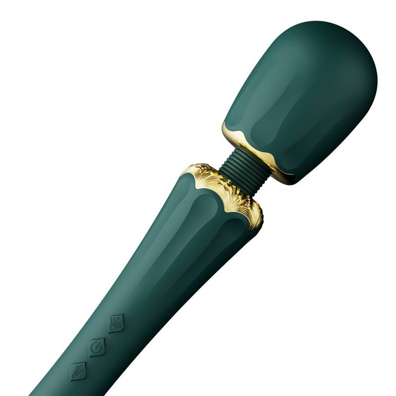 Comprar ZALO Kyro Wand Verde – Masajeador Elegante Con Diseño Inspirado En Faraones-Noxtic