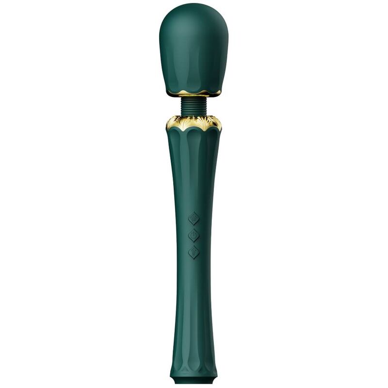Comprar ZALO Kyro Wand Verde – Masajeador Elegante Con Diseño Inspirado En Faraones-Noxtic
