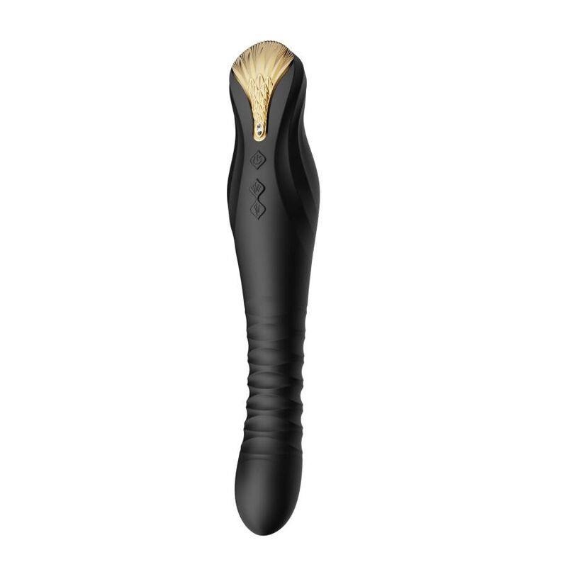 Comprar ZALO King Thruster Negro – Vibrador Recargable Con Diseño Innovador Para Placer Personal-Noxtic