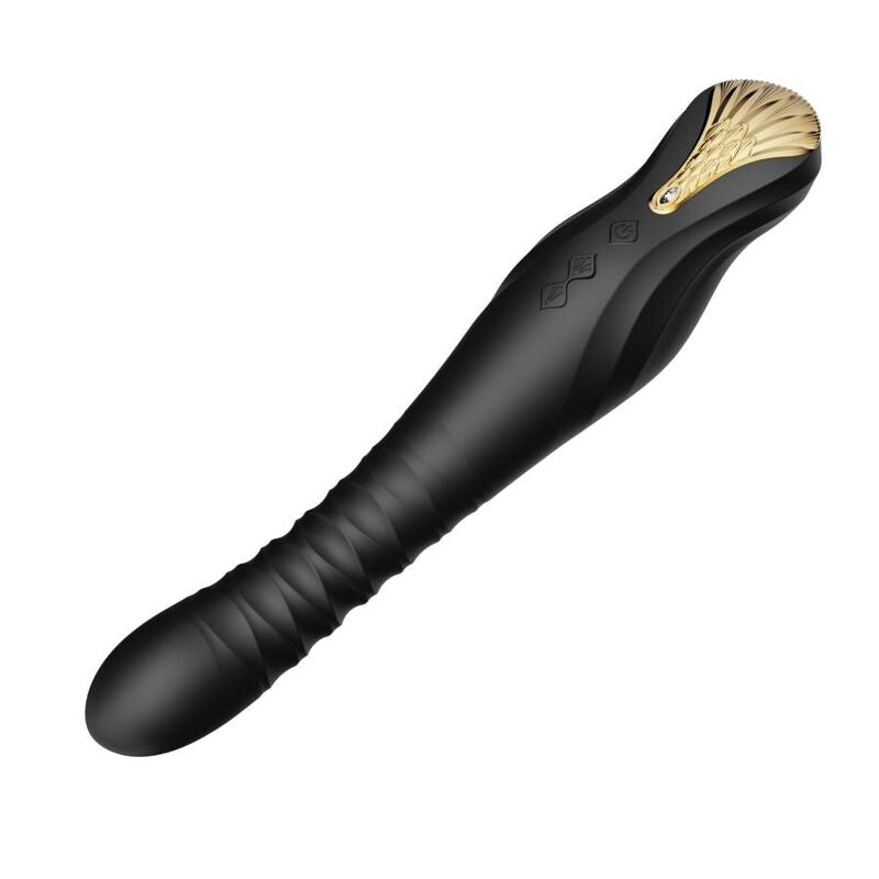 Comprar ZALO King Thruster Negro – Vibrador Recargable Con Diseño Innovador Para Placer Personal-Noxtic