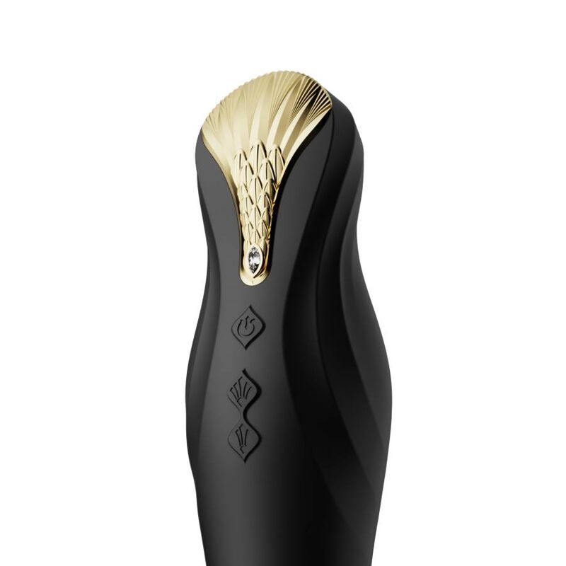 Comprar ZALO King Thruster Negro – Vibrador Recargable Con Diseño Innovador Para Placer Personal-Noxtic