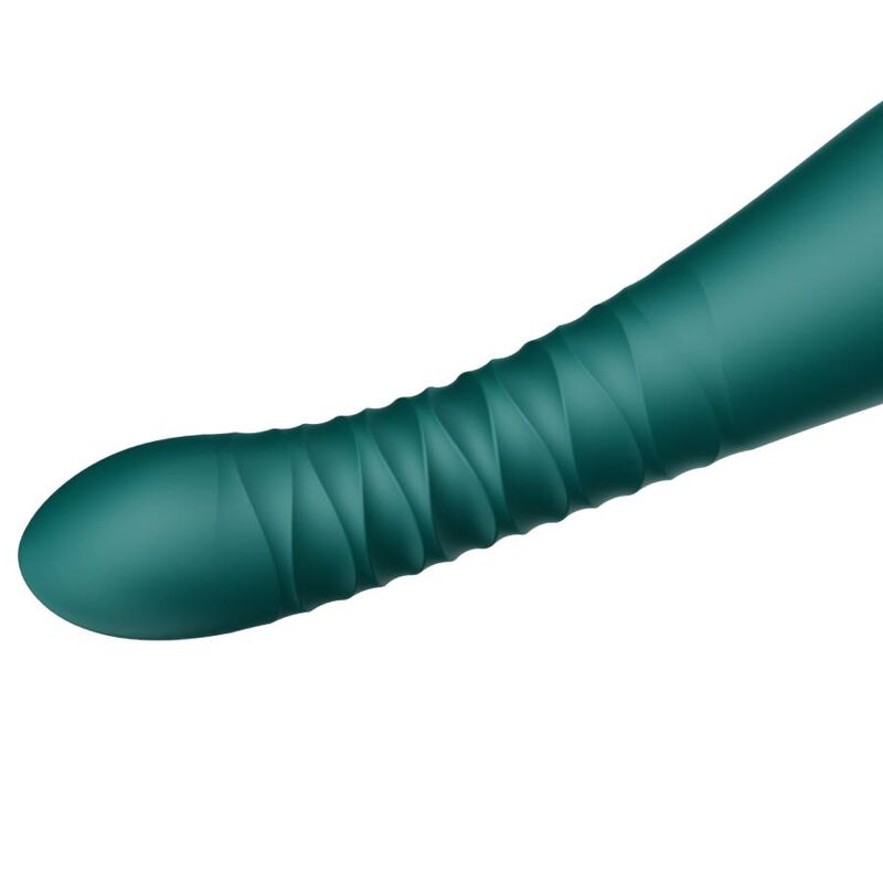 Comprar ZALO King Thruster Verde – Vibrador Recargable Con Tecnología PowerThrust Para Estimulación Única-Noxtic