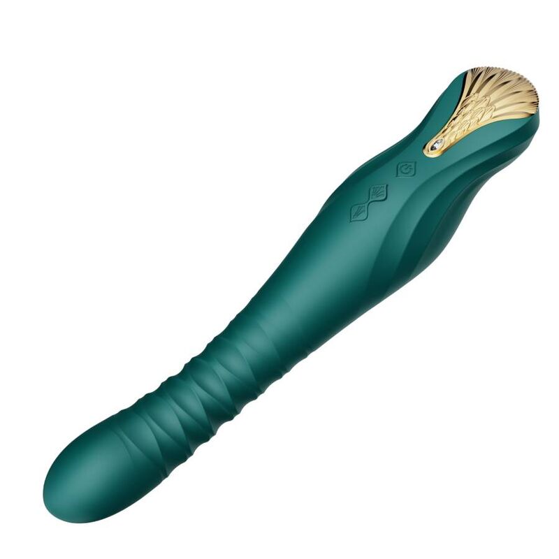 Comprar ZALO King Thruster Verde – Vibrador Recargable Con Tecnología PowerThrust Para Estimulación Única-Noxtic