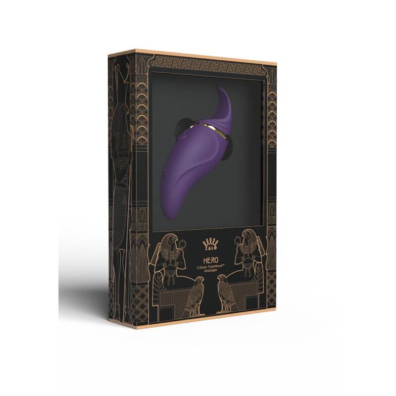 Comprar ZALO Hero Masajeador Personal Pulse Wave Morado – Innovador Diseño Con Tecnología Pulsante Para Placer Intenso-Noxtic