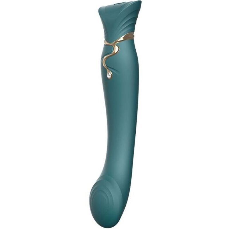Comprar ZALO Queen G-Spot PulseWave Verde – Vibrador Recargable Con Diseño Elegante y Sensorial-Noxtic