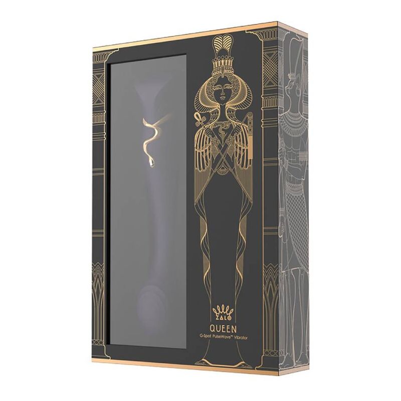 Comprar ZALO Queen G-spot PulseWave Vibe Morado – Vibrador de Lujo Con Diseño Elegante y Adornos de Swarovski-Noxtic