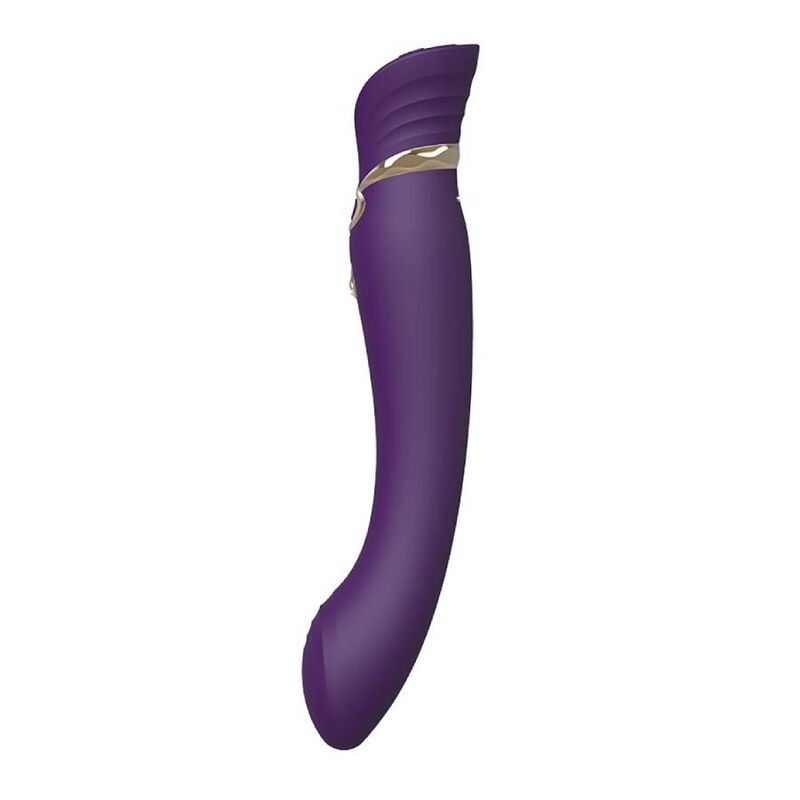 Comprar ZALO Queen G-spot PulseWave Vibe Morado – Vibrador de Lujo Con Diseño Elegante y Adornos de Swarovski-Noxtic