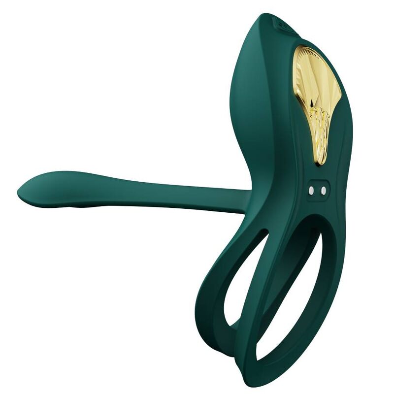 Comprar ZALO Bayek Anillo Vibrador Control Remoto Verde – Diseño Elegante Para Placer Compartido-Noxtic