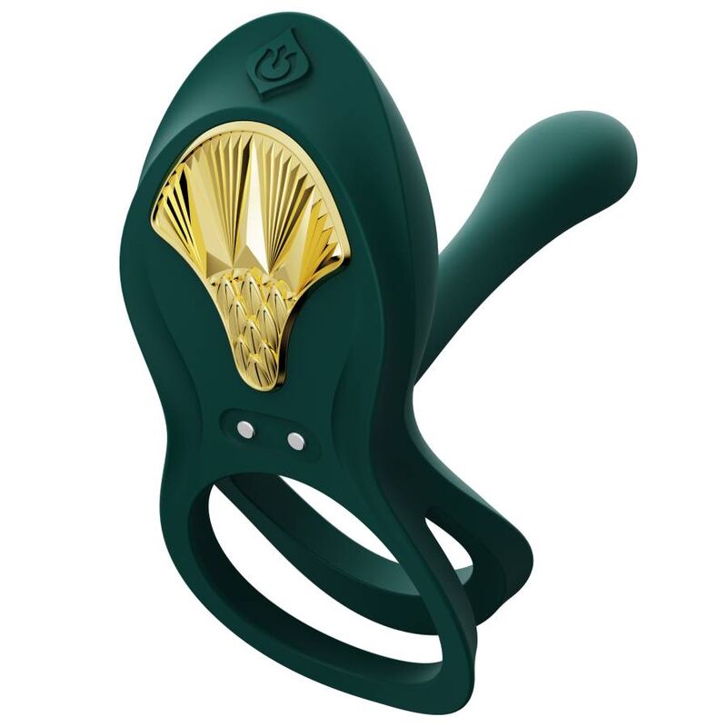 Comprar ZALO Bayek Anillo Vibrador Control Remoto Verde – Diseño Elegante Para Placer Compartido-Noxtic